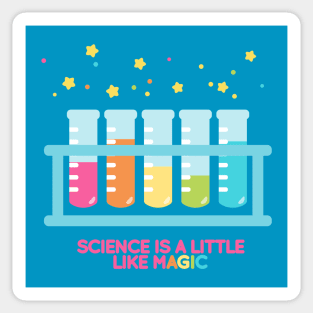 Science is like magic Sticker